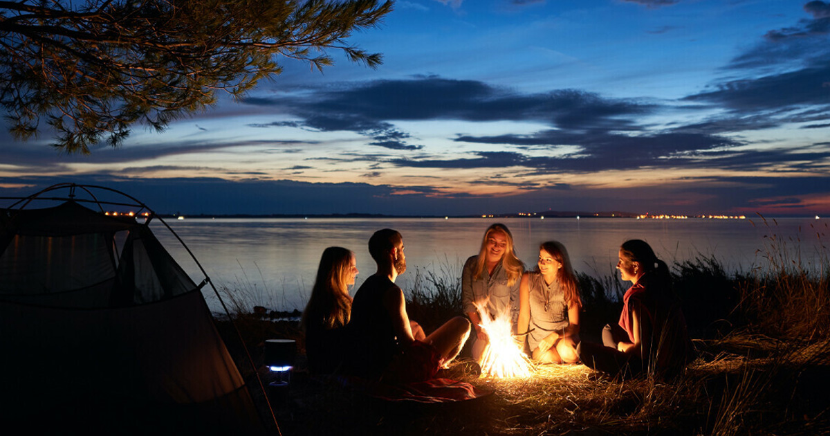 Lake Campfire purenude